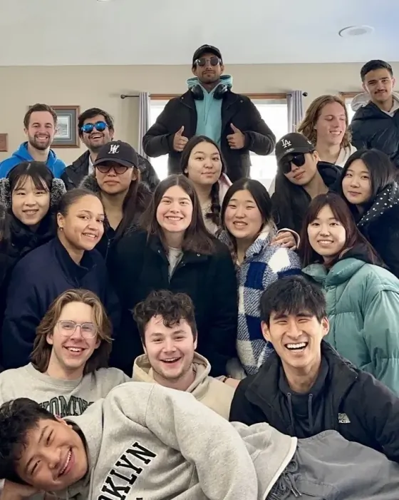 Global Friends students